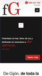 Mobile Screenshot of funerariagijonesa.com
