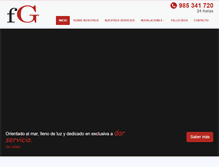 Tablet Screenshot of funerariagijonesa.com